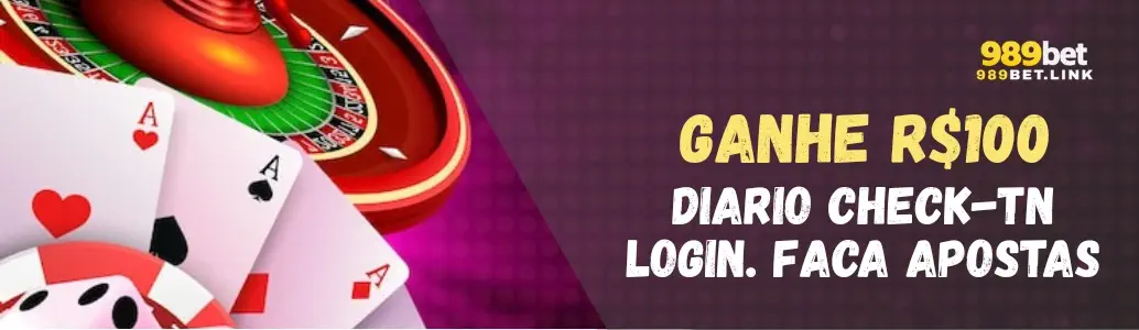 Banner de promoções e bônus 989bet